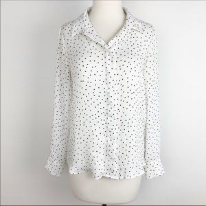 H&M Striped Long Sleeve Top